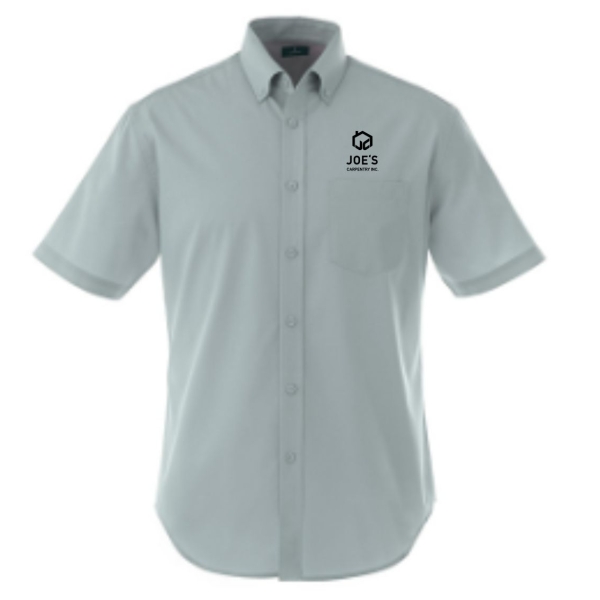 Mens Wilshire Full Button Long Sleeve Shirt - Image 4