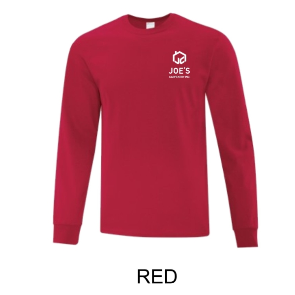Adult Gildan Heavy Cotton Long Sleeve Tee - Image 3