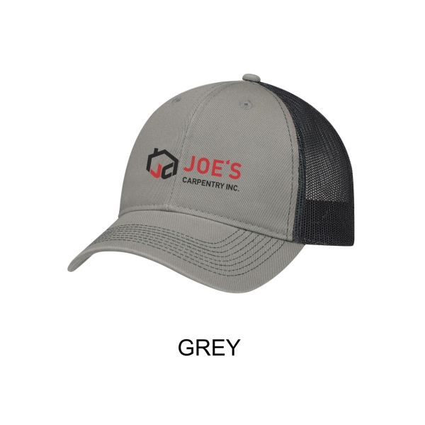 Adult Enzyme Washed Soft Mesh Cap - Image 2