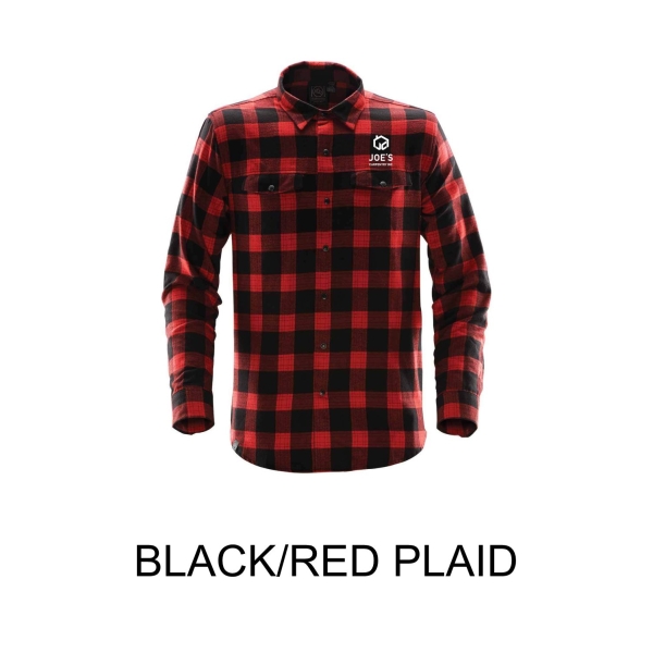 Mens Logan Snap Front Plaid Shirt