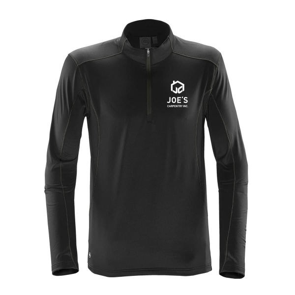 Mens Pulse Fleece Qtr Zip