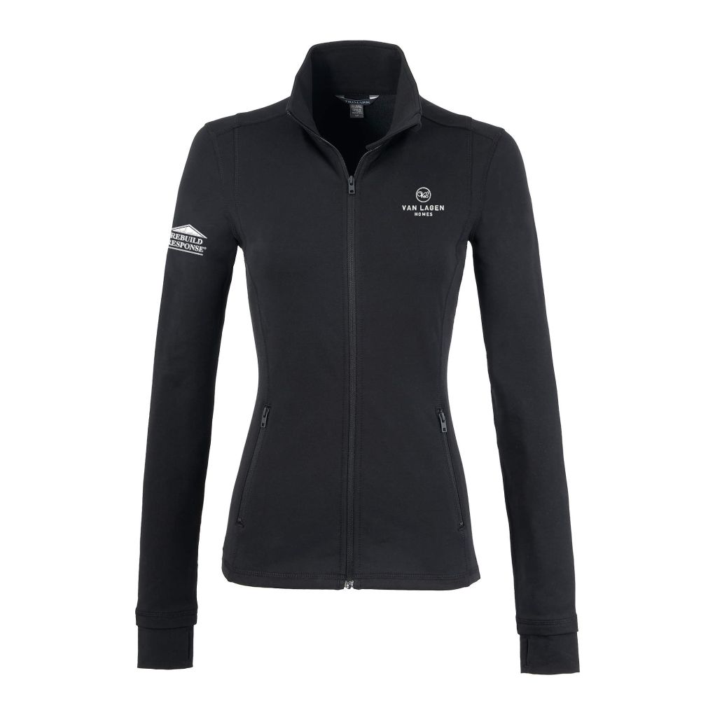 Ladies Lyon Eco Stretch Knit Full Zip
